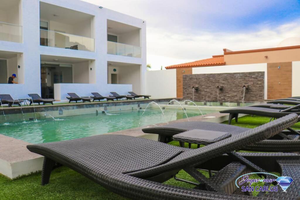Departamento Turquesa 2 Joyas Del Mar Leilighet San Carlos Nuevo Guaymas Eksteriør bilde